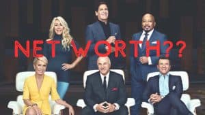 shark tank net worth - pic of the group