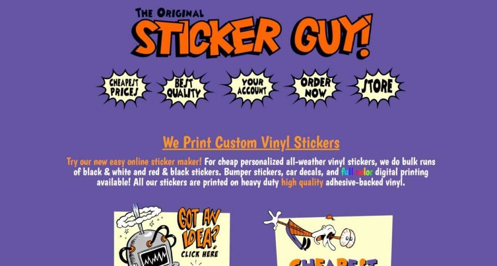 Best (and Worst) Sticker Companies I've Found