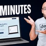 Claude Code landing page built in 60 minutes video thumbnail